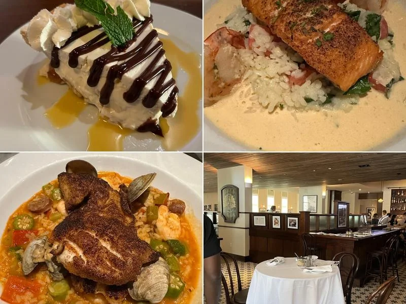 Food and dining at Dock's Oyster House